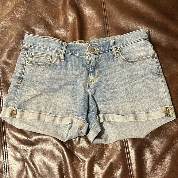 Banana Republic Short Stretch Denim Jean Shorts, size 2 - Picture 1 of 4